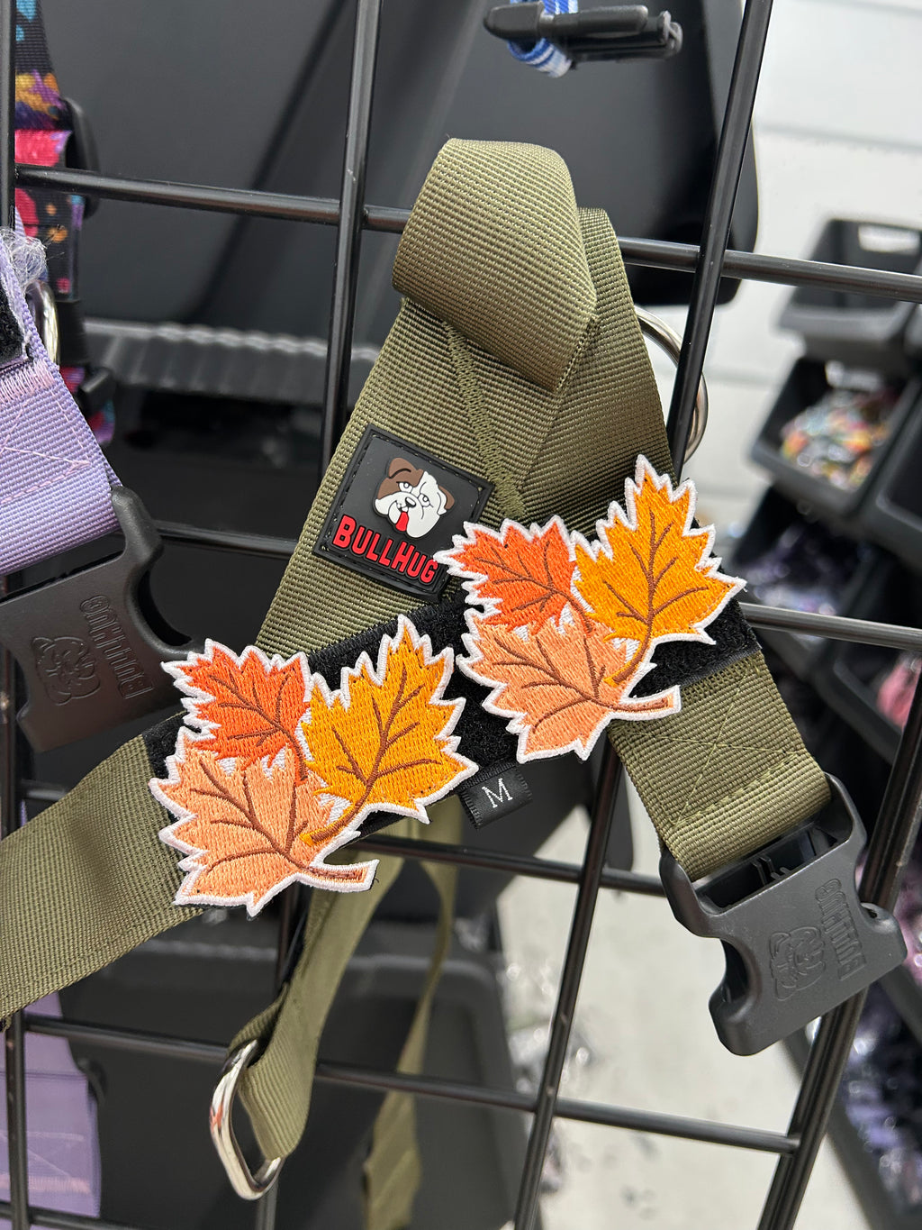 Flair Patch- Fall Leaves (2 patches)