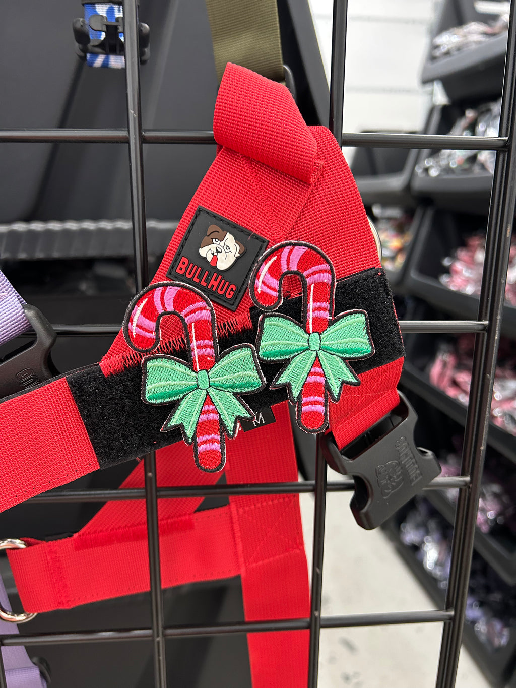 Flair Patches- Candy Cane (2 patches)