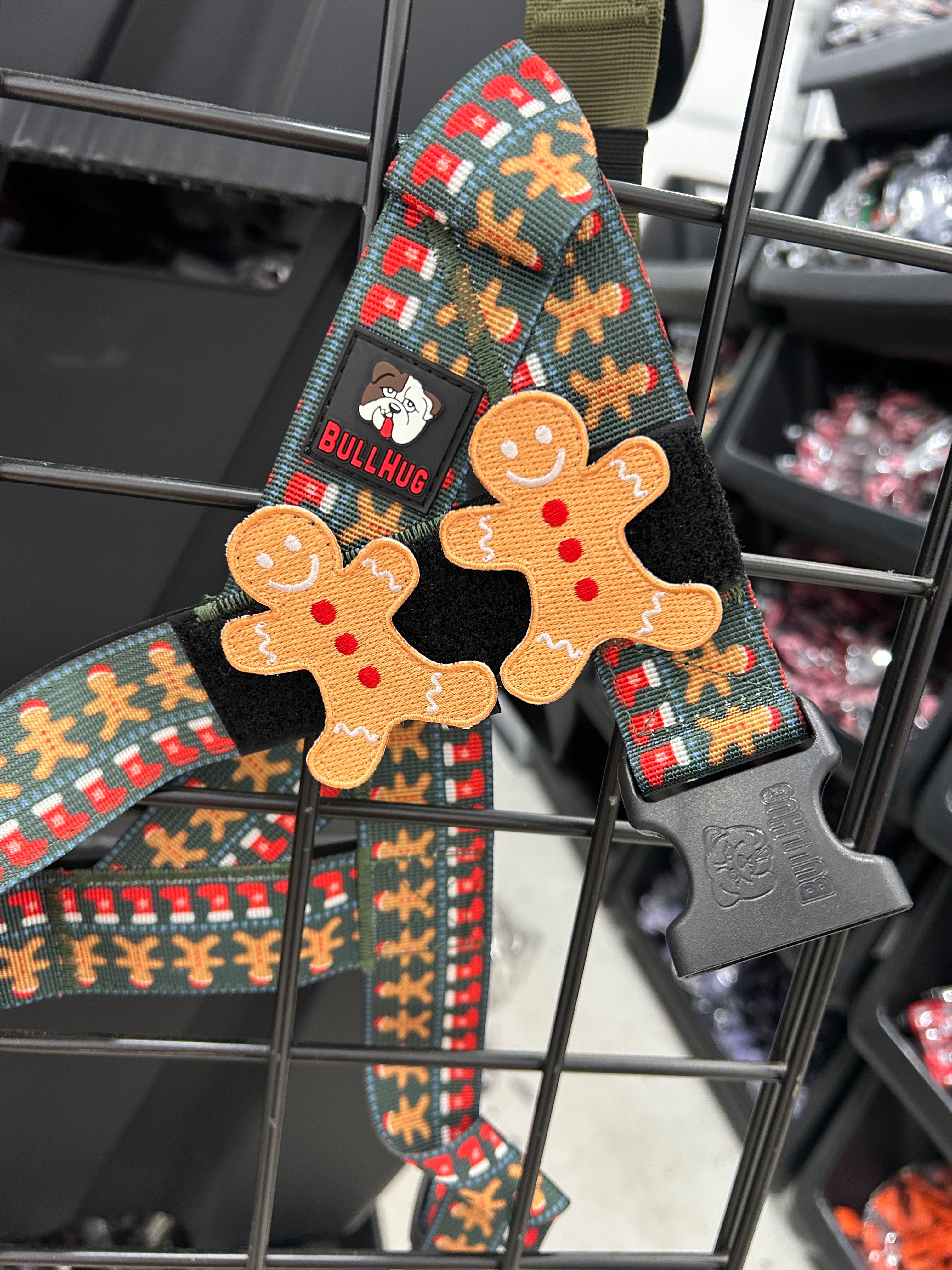 Flair Patches- Gingerbread Man (2 patches)