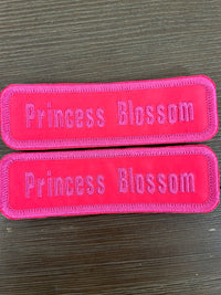 Embroidery Custom Name Tags