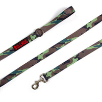 ARMY CAMOUFLAGE 6FT LEASH