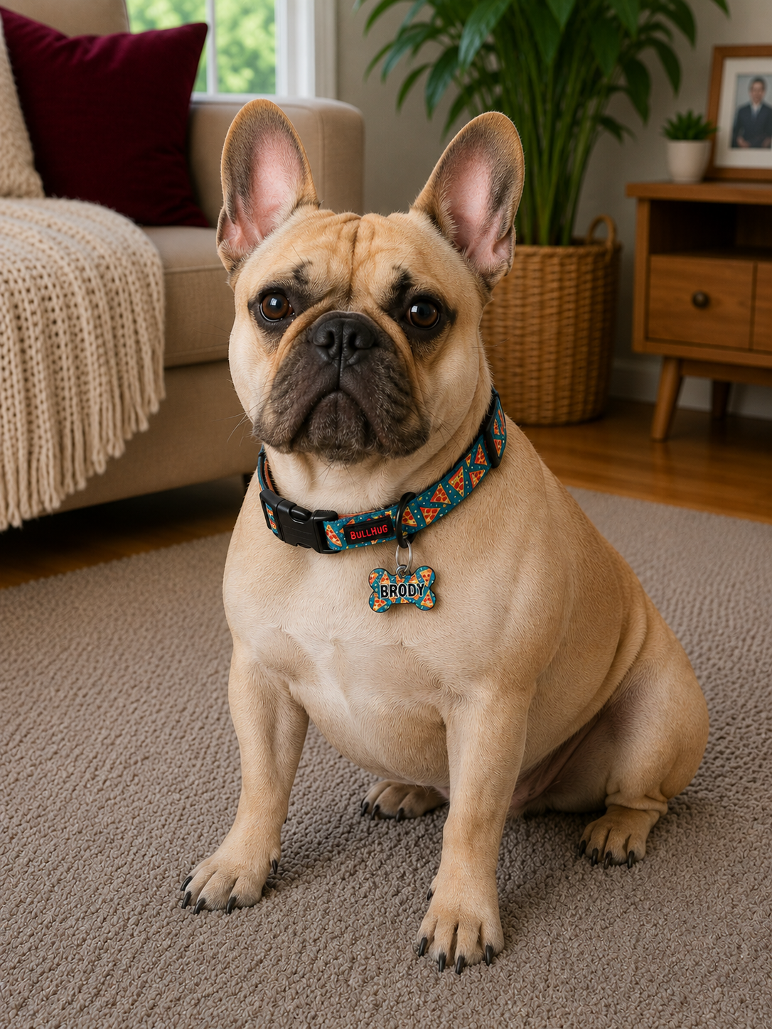 Personalized Dog Name Tag | Custom Pet ID Bone Charm