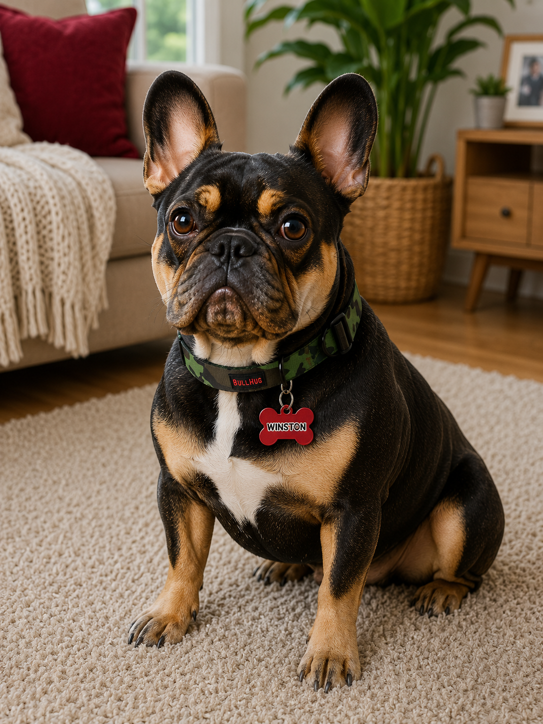 Personalized Dog Name Tag | Custom Pet ID Bone Charm