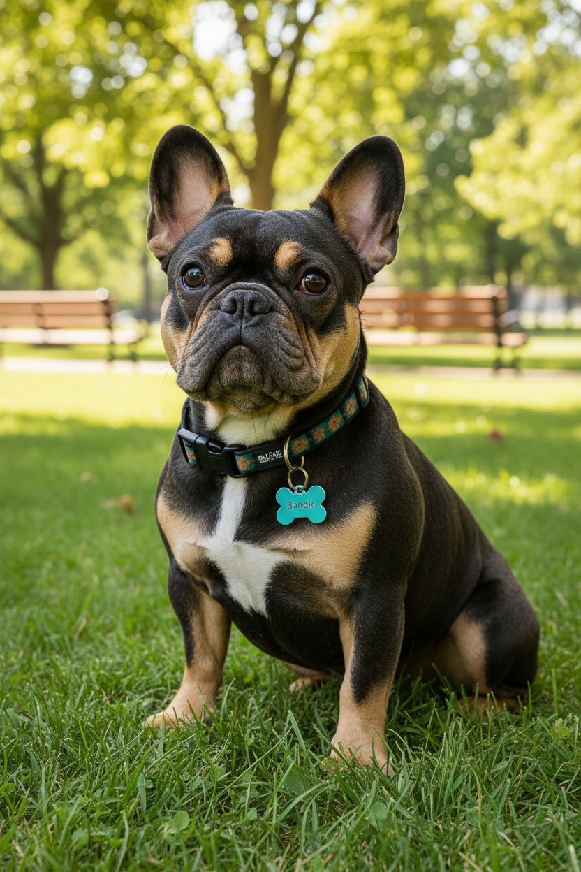 Personalized Dog Name Tag | Custom Pet ID Bone Charm