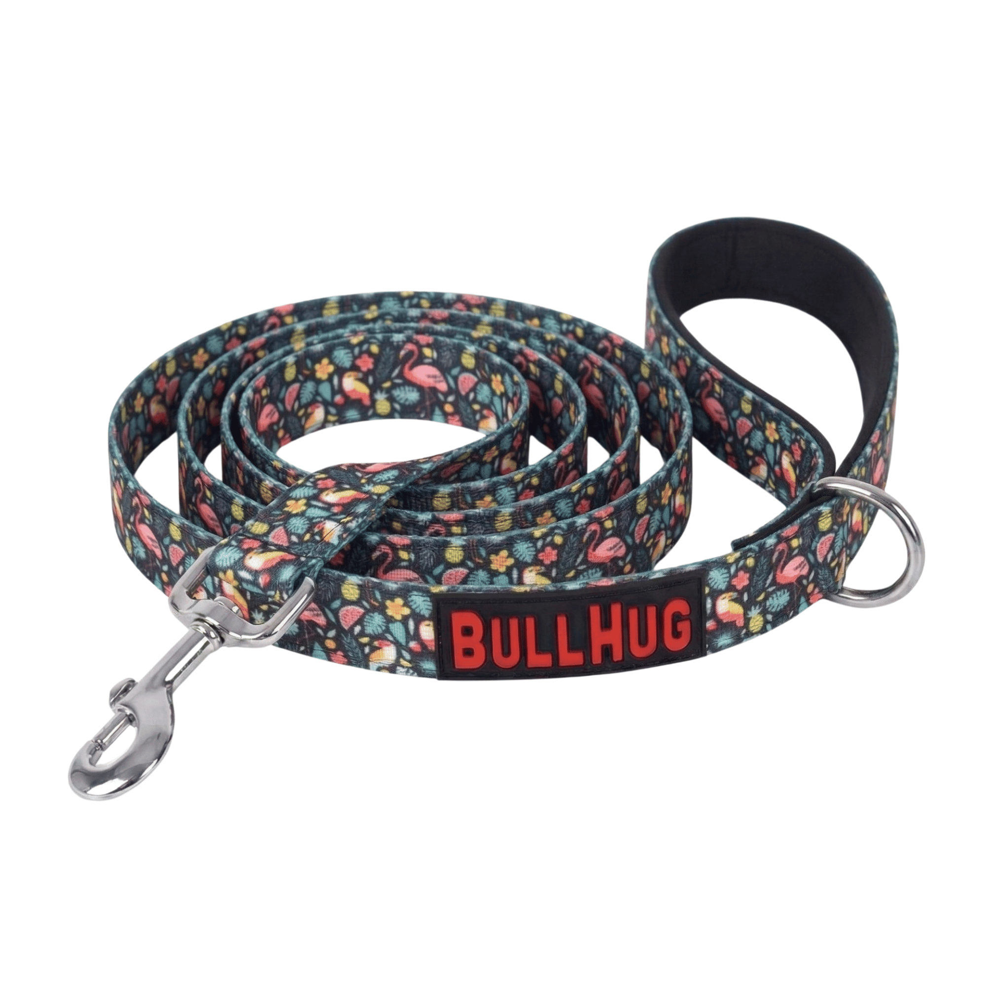 Tropical Birds BullHug 6 Foot Dog Leash