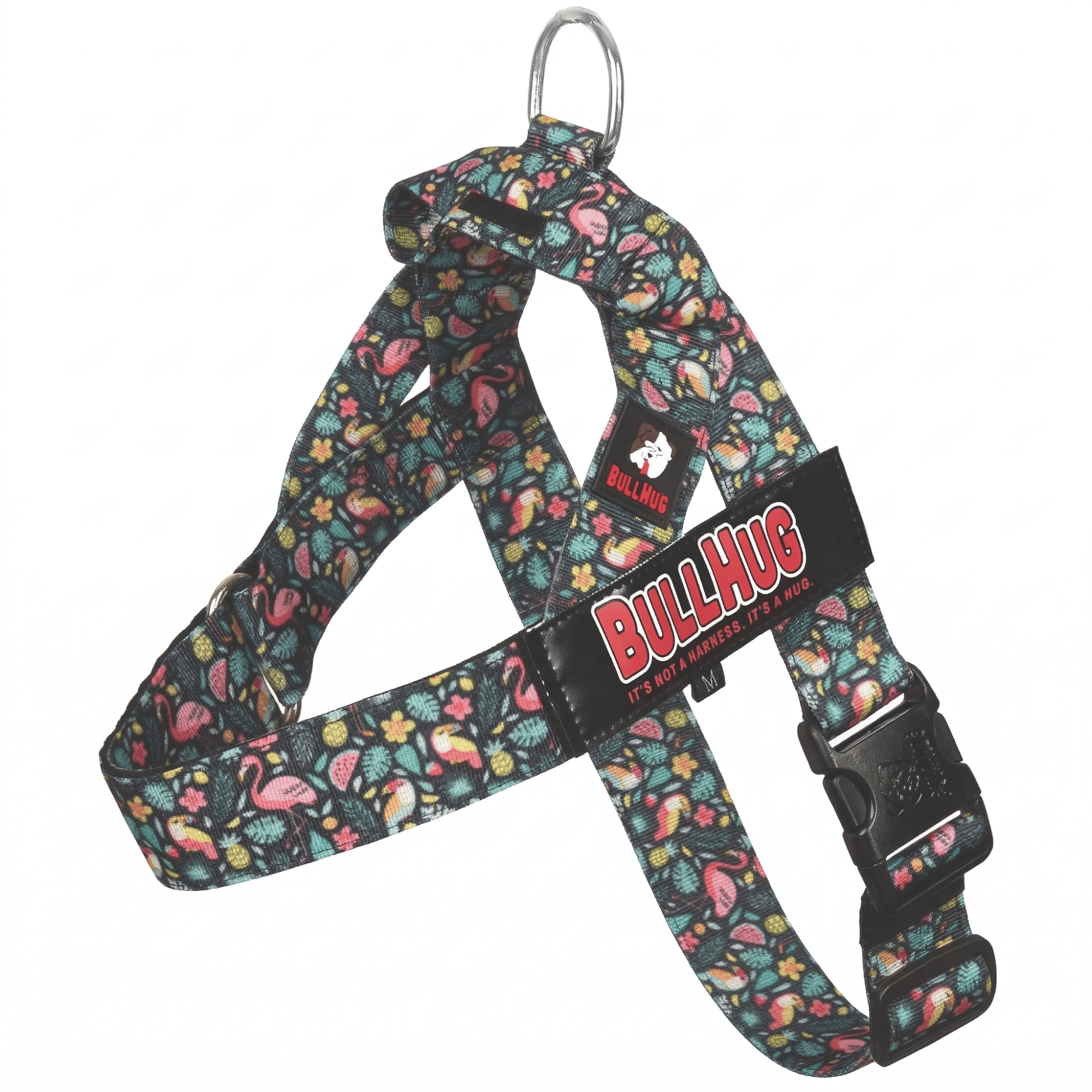 Tropical Birds BullHug No Pull Dog Harness