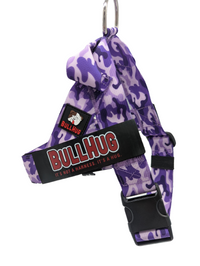 "PURPLE CAMOUFLAGE" BULLHUG HARNESS