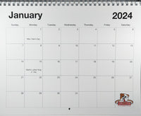 2024 BullHug Calendar 