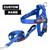 royal blue bullhug no-choke dog harness & leash set