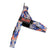 "ROYAL BLUE& ORANGE CAMOUFLAGE" BULLHUG HARNESS - thebullhug.com